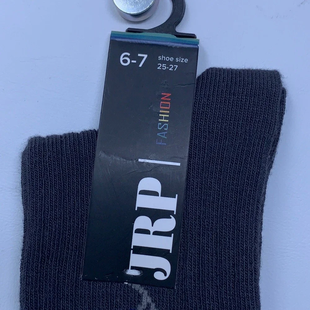 JRP Womens 6-7 Gray Branches Knee High Socks NWT